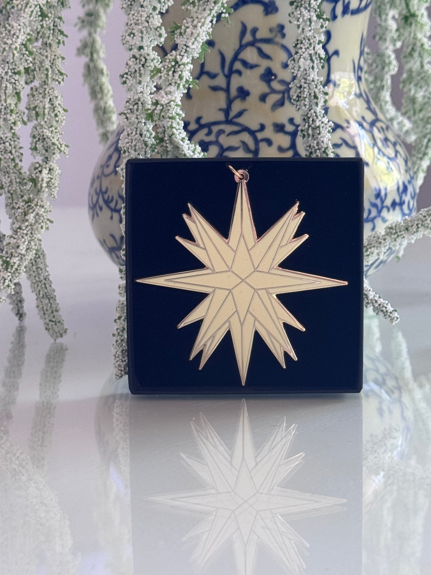 Ornament - Moravian Star (Doster Paper Co).