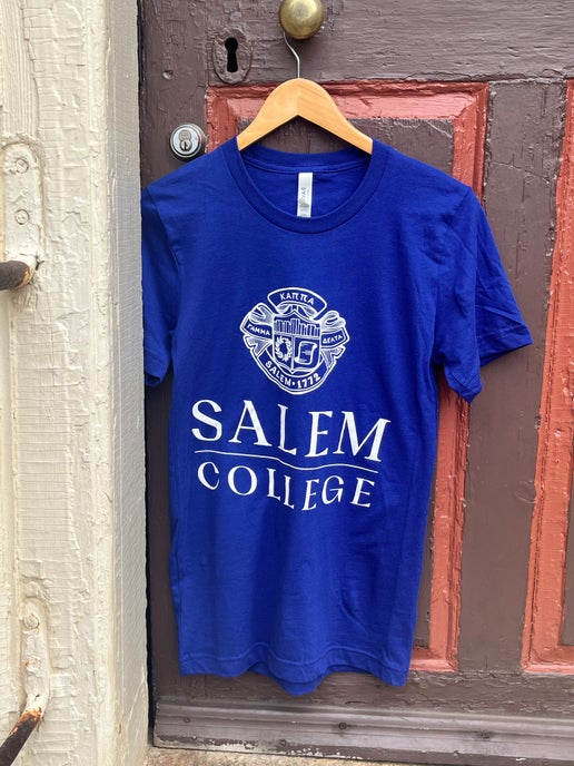 T-Shirt: College Seal, Royal Blue