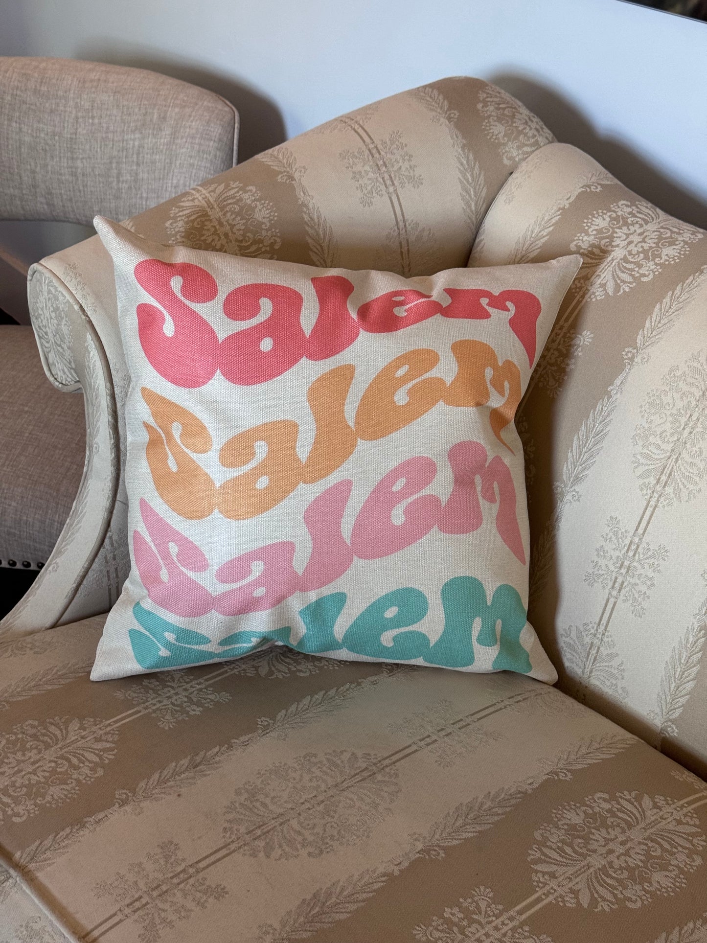 Pillow - Salem Repeating