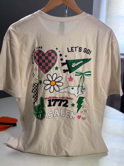 T-Shirt: Custom Collage Spirit Tee