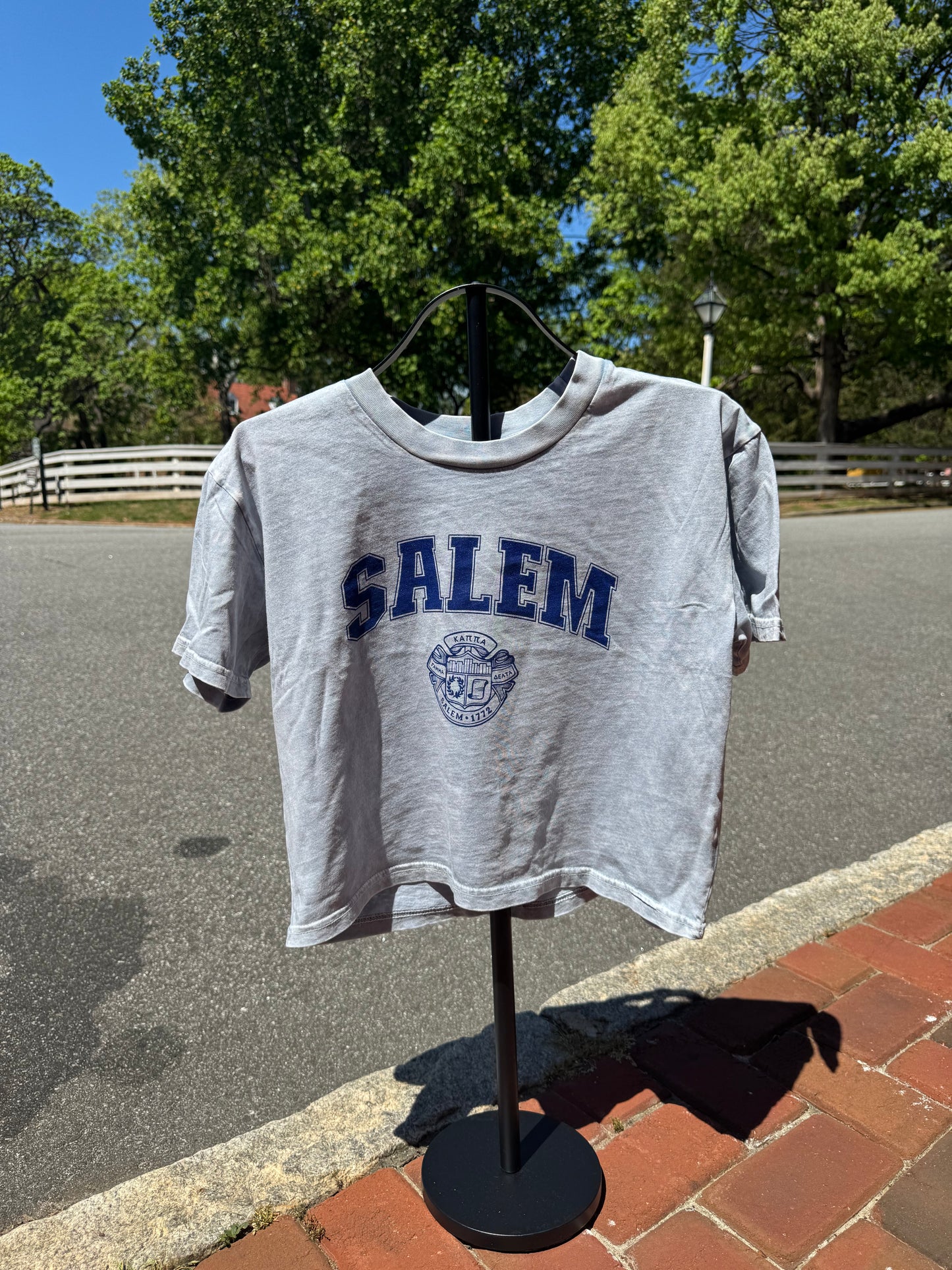 T-Shirt: Cropped with Seal