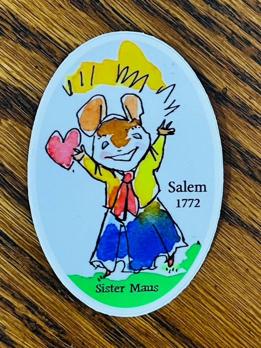 Sticker-Sister Maus