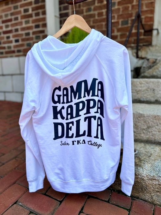 Hoodie-Gamma Kappa Delta (GKD), Zipper