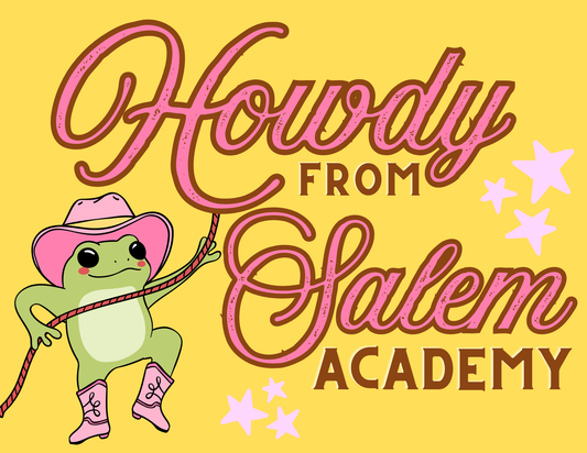 Postcard - Howdy Western Frog