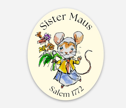 Sticker-Sister Maus